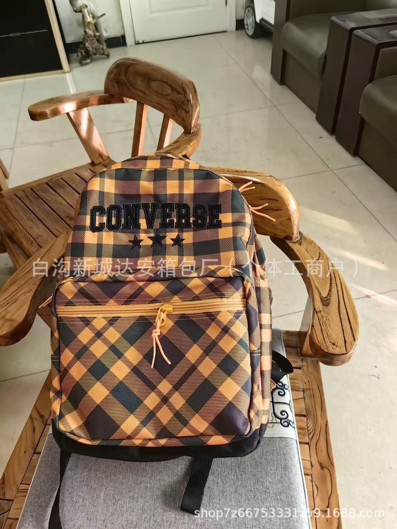 New plaid letters