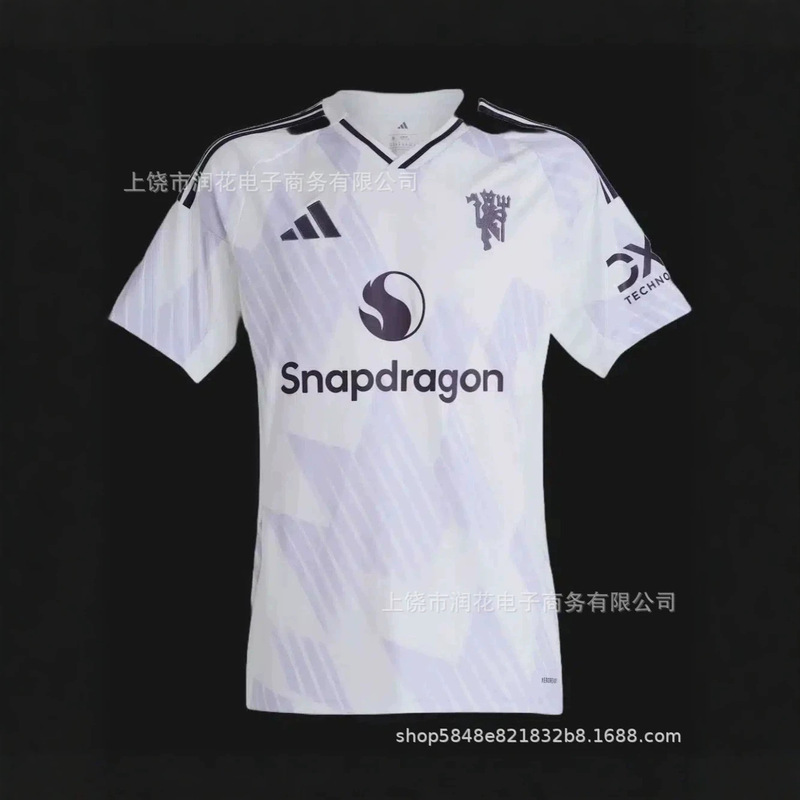 Cross-Border Foreign Trade 3D Digital Printing Real Madrid Blue Retro Jersey Men's Fan Version Sports Quick-Drying Short-Sleeved T-Shirt