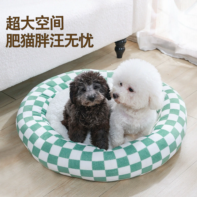 Зимний теплый кошачий питомник красный Тедди зимний питомник закрытый круглый сезон универсальный кот кошачий матрас