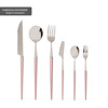 INS net red color electroplated western dining sword fork spoon spoon dessert spoon coffee spoons live goods source gift