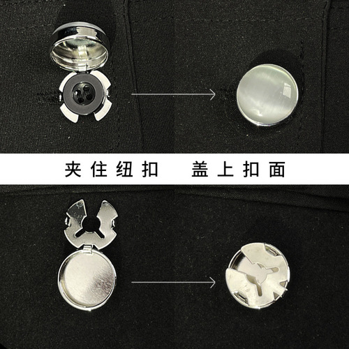 cufflinks round natural opal cufflinks DIY handmade creative logo men's shirt button box French style