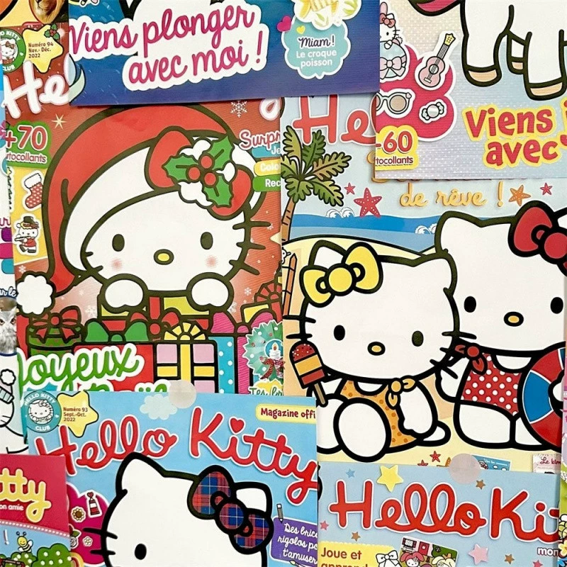 Hello Kitty, милый мультяшный журнал, постер, украшения для спальни для фотосессий