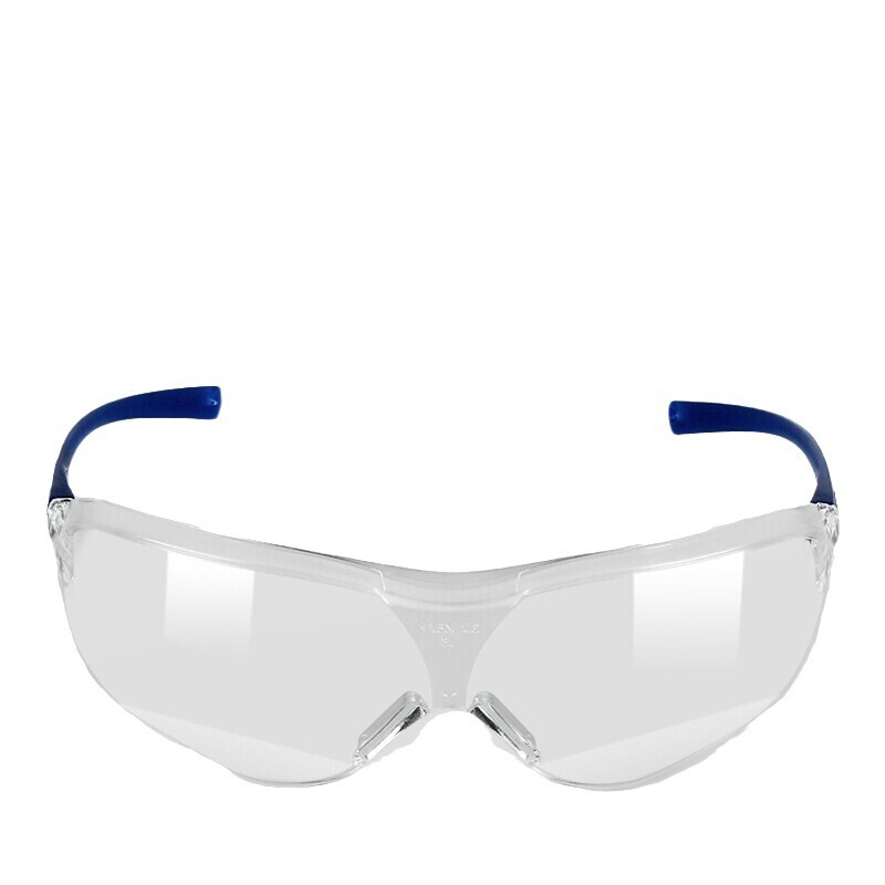 Gafas de seguridad transparentes planas 3M 10434, anti-salpicaduras, resistentes al viento, a la arena, antivaho para laboratorio, gafas antipolvo para ciclismo image 5