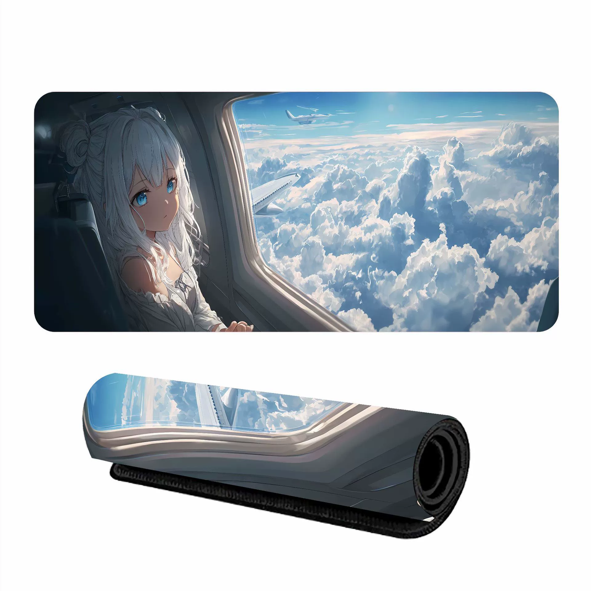 Gaming rubber keyboard, laptop, mouse