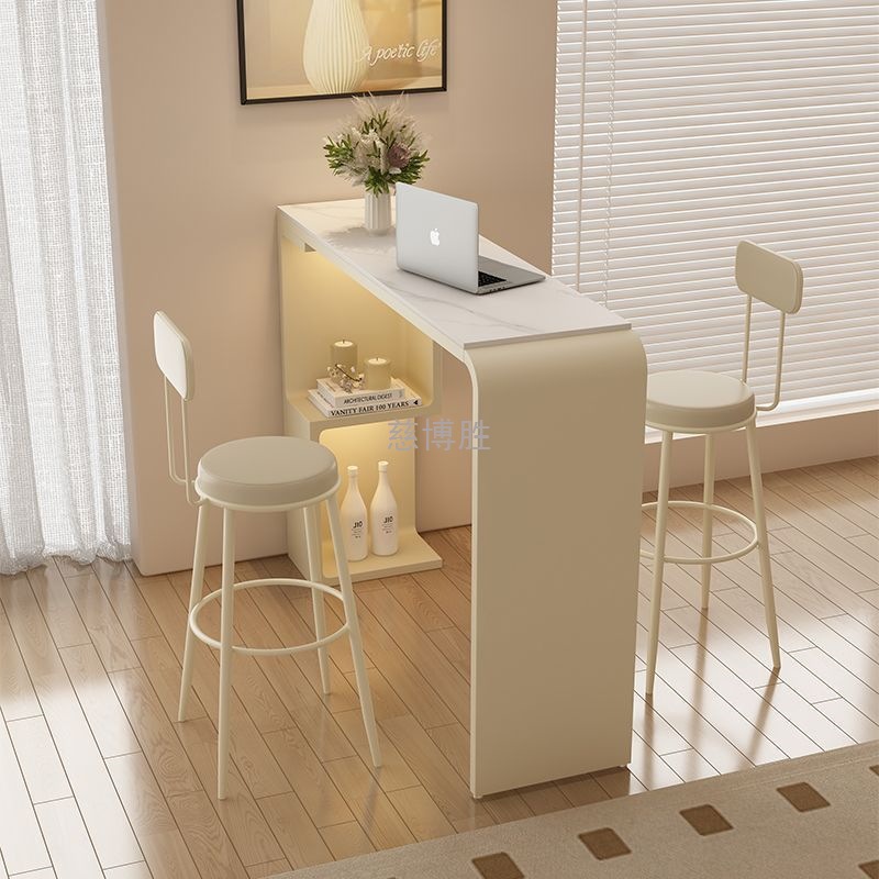 Z6 Bar Table Home Simple Slate High Table Long Table Living Room Sofa Balcony Partition Mini Leisure Small
