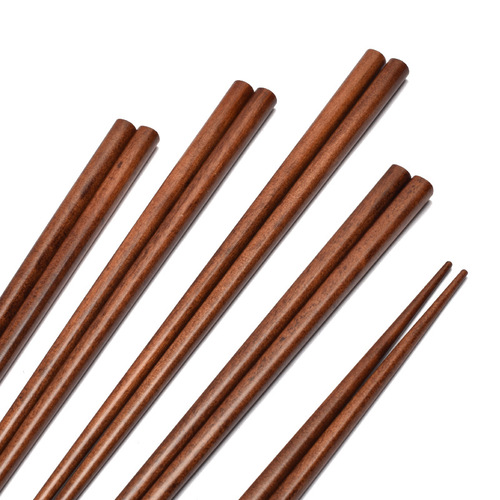 Japanese pointed chopsticks home hotel wooden tableware Japanese style couple chopsticks engraving cooking sushi chopsticks wholesale wooden chopsticks