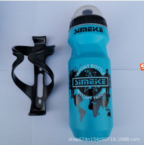 Deportes hervidor bicicleta de montaña con cubierta de polvo botella de agua botella titular traje accesorios de equipo de equitación