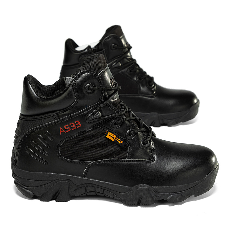 Botas de hombre transfronterizas Botas de combate de gran tamaño Botas de desierto al aire libre Botas de campo altas Botas de hombre Botas de campo de entrenamiento Botas de hombre Botas de hombre