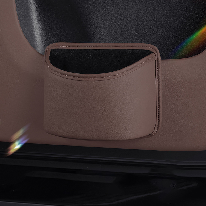 Side Organizer — Qìchē Car cup holder/beverage holder - large-cup-storage-box-mocha-brown-1-piece