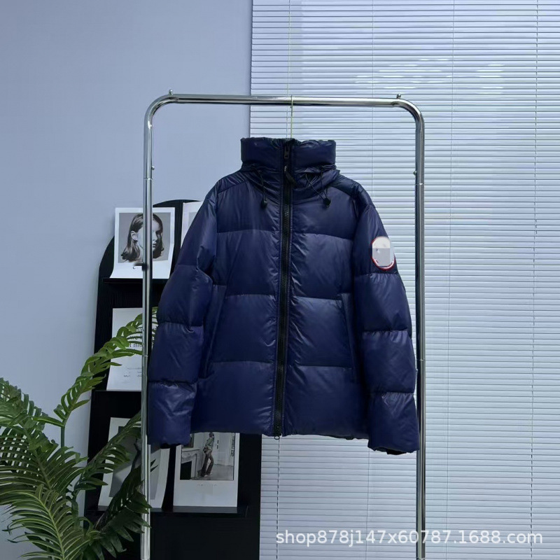 Big Goose 2252m Puff down Jacket High Version Unisex Hooded Puffer Jacket Black Logo Big Goose 2252m Puff down Jacket High Version Unisex Hooded Puffer Jacket Black Logo