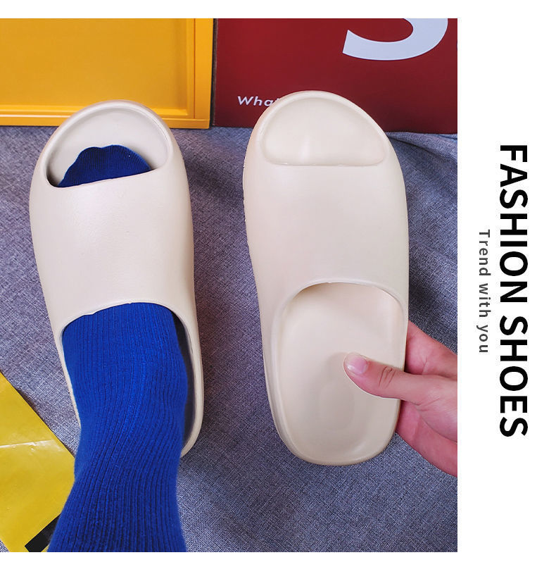 2023 sommer Hausschuhe EVA Slipper für Frauen Männer Strand Sandalen Frau Sommer Schuhe Flip-Flops Plattform Maultiere Wohnungen Schuhe Haushalt_voghion.com