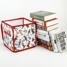 亚马逊外贸无纺布圣诞装饰球收纳盒27格布艺易折叠圣诞礼品收纳盒