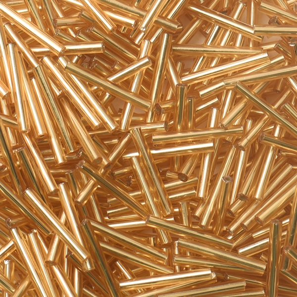 Λ￠▰℗◘┭♢☨About 20MM tube beads 10g about 25 gold ☨❋❋