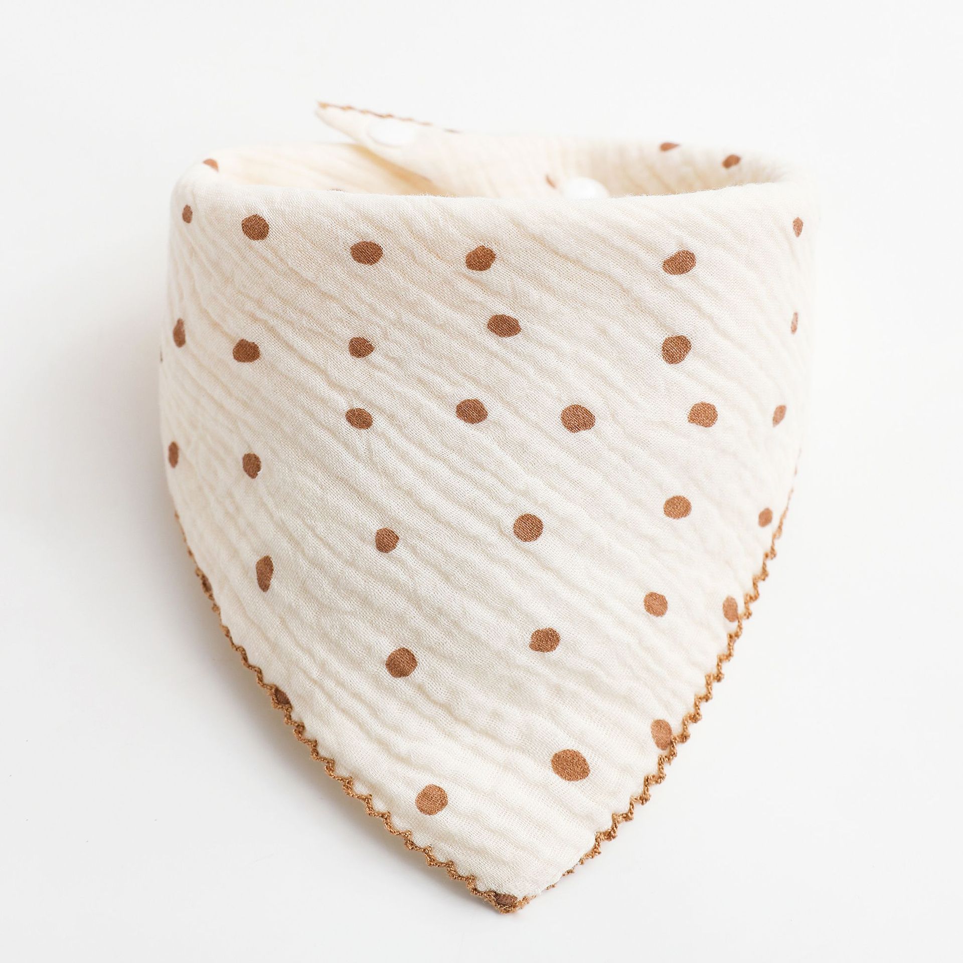 T82-beige 웨이브 도트