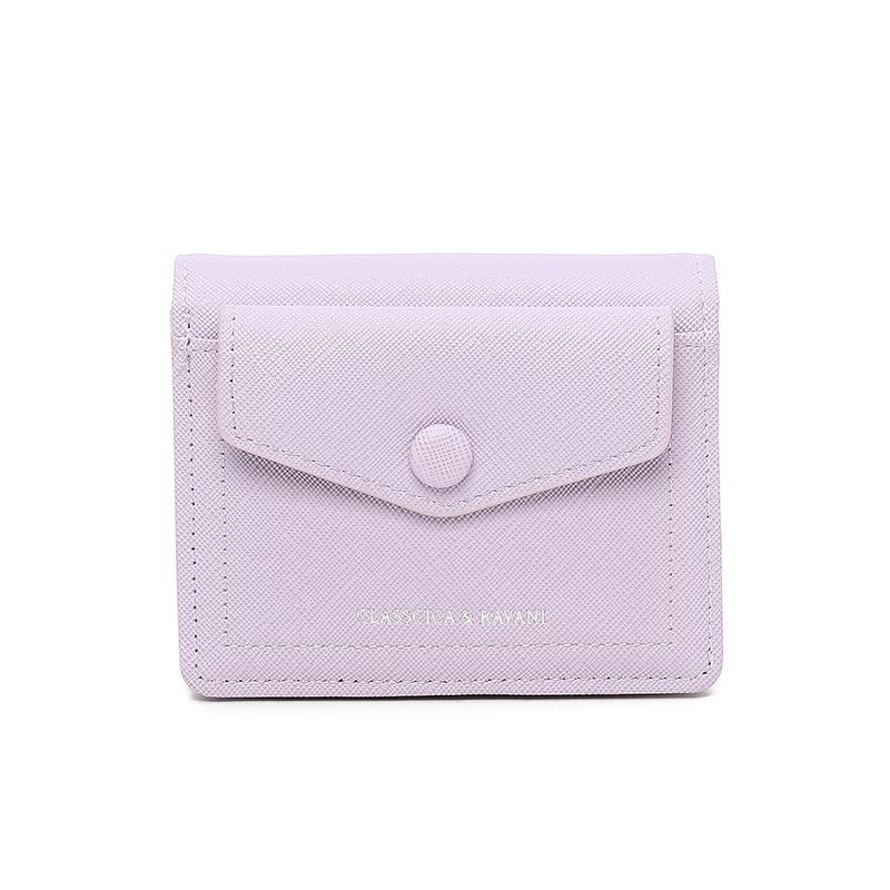 Comercio exterior transfronterizo nuevo sobre billetera corta de damas billetera de cremallera al por mayor billetera de cambio