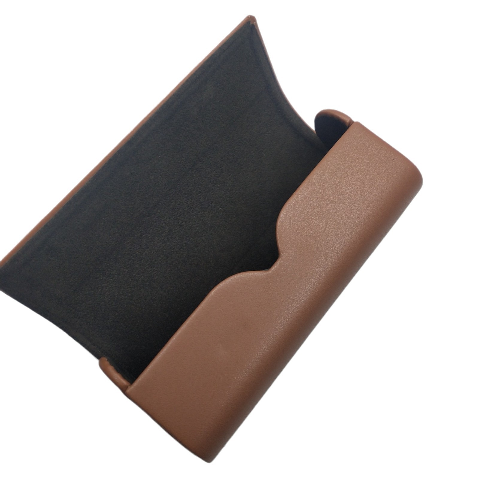 2020新型ファッション大近視皮質メガネケース皮質サングラスケース