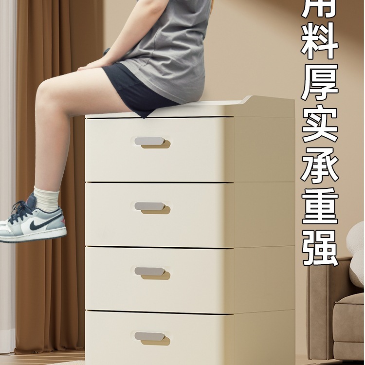 多機能引き出し収納ロッカー寝室のベッドサイドテーブルリビングルームスナック子供のおもちゃ本衣類収納キャビネット|undefined