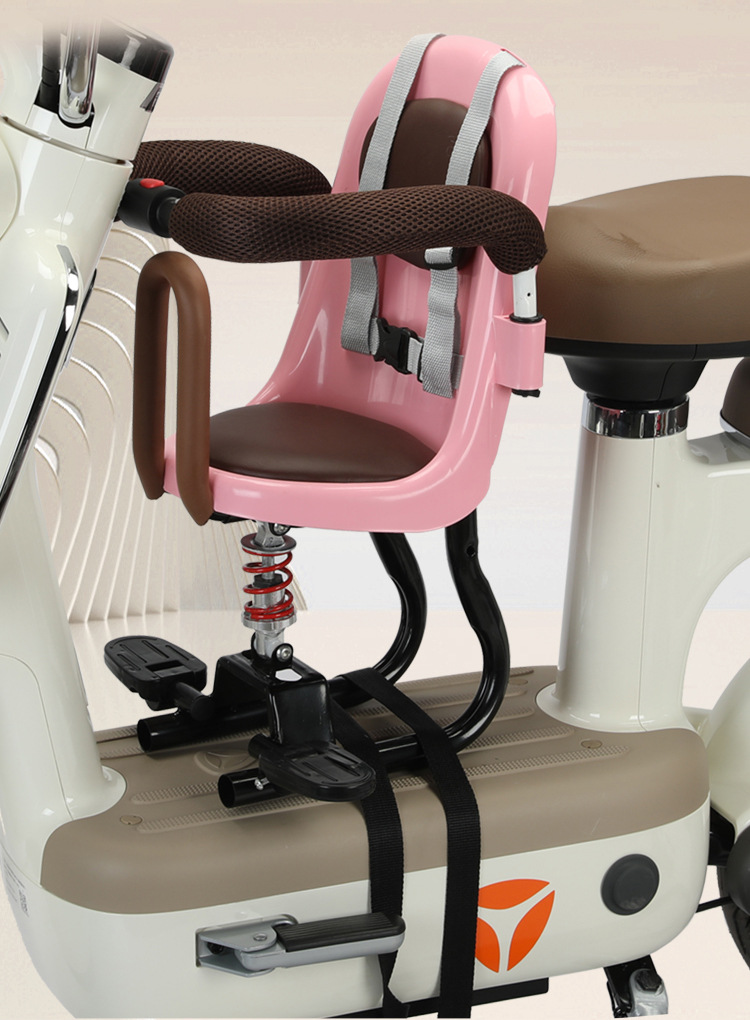 Children's electric car seat yadiaima Bell calf scooter battery car Children Baby Front Seat chair