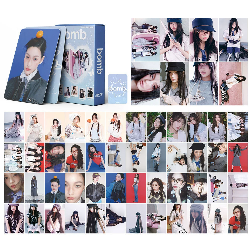 KPOP LOMO фото-карточки набор 55 шт. DIY, 5,7×8,7 см — поддержка IVE