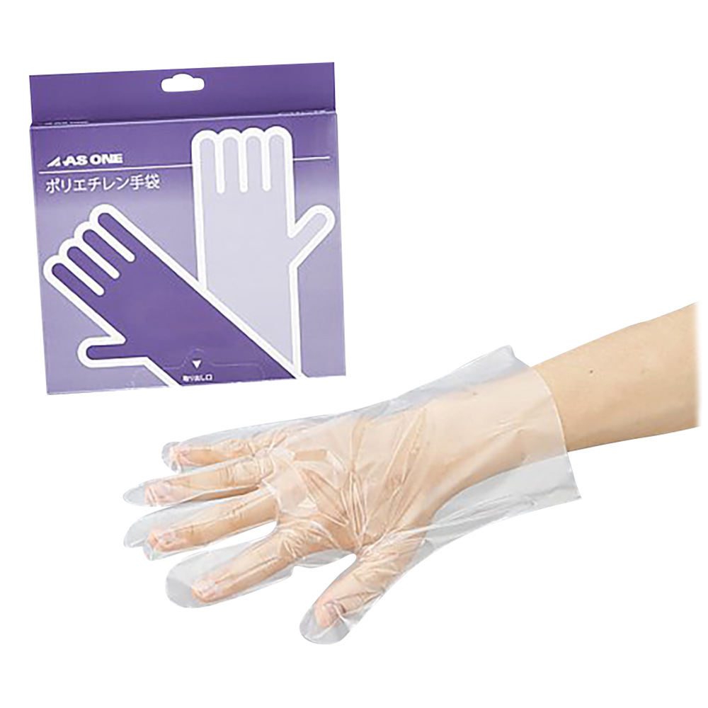 ASONE 亚速旺 2-4977-01 PE制手套加厚型压纹L