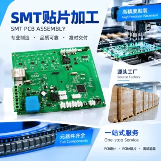 PCB 线路板贴片焊接定制 SMT 研发打样小批量定制 DIP 后焊