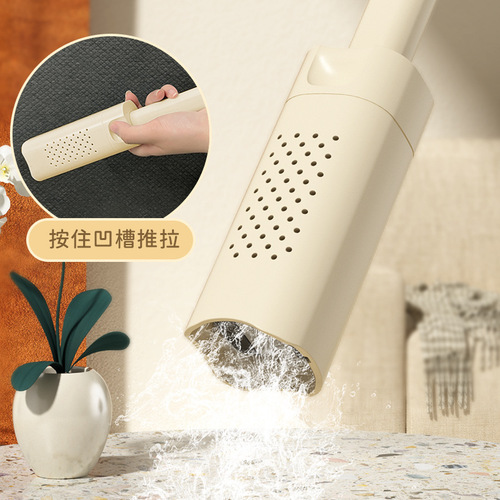 Mini collodion mop for home use for lazy hands-free bathroom countertop folding absorbent sponge mop wholesale