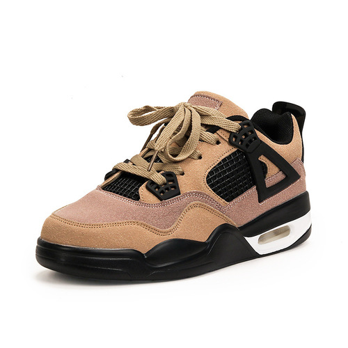 2024 Spring and Autumn New Air Cushion Shoes for Men and Women, Fashion Hong Kong Style Father-in-Law Shoes, Casual Trendy Shoes, Versatile Couples Sports Shoes