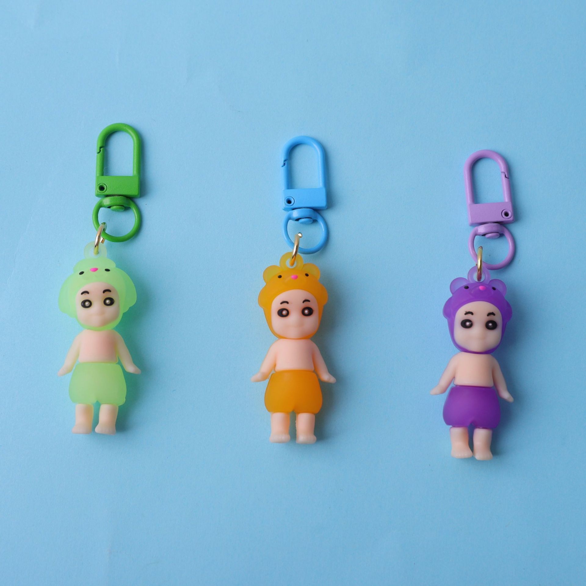 Inventario de tienda de ángel bebé llavero muñeca dulce dulce serie de genio accesorios colgantes de bolsas escolares image 3