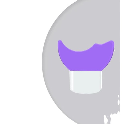 Silicone eyelash baffle novice eyeliner mascara assistant eye makeup auxiliary tool crescent soft silicone baffle