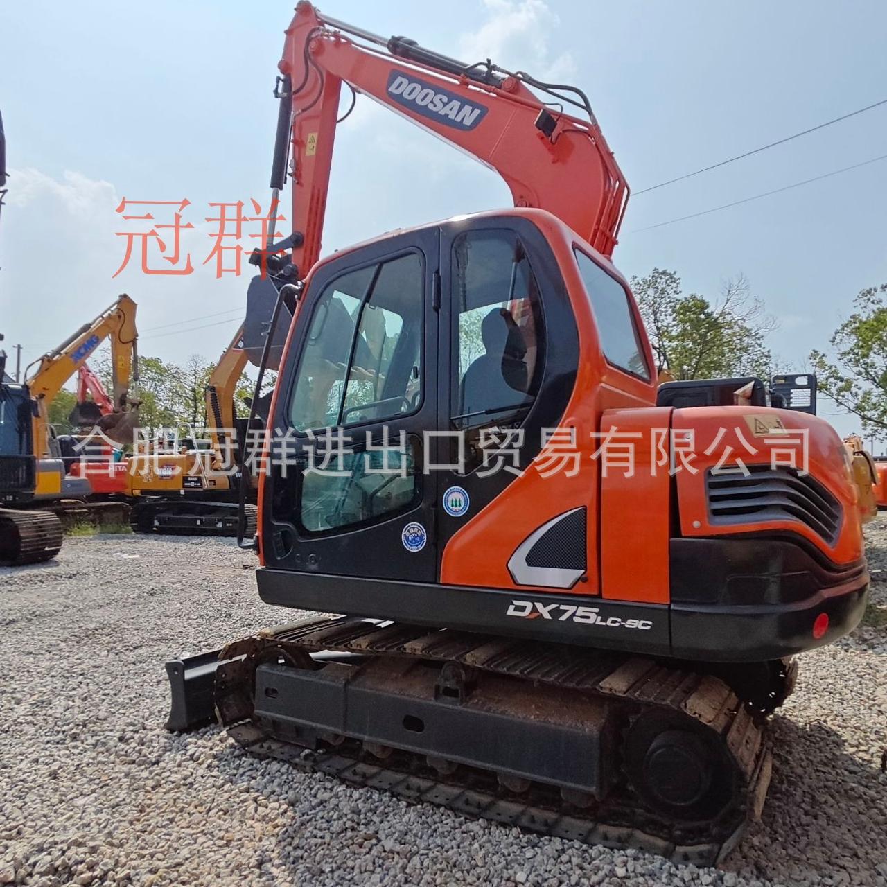 Excavadora original de segunda mano Doosan DX75 7 toneladas original DH60 DX55 DX60 - 7 DX80