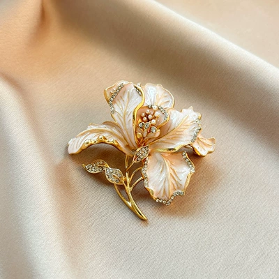 Chinese-Style Pearl Flower Tassel Yaxa sancaqları - 946