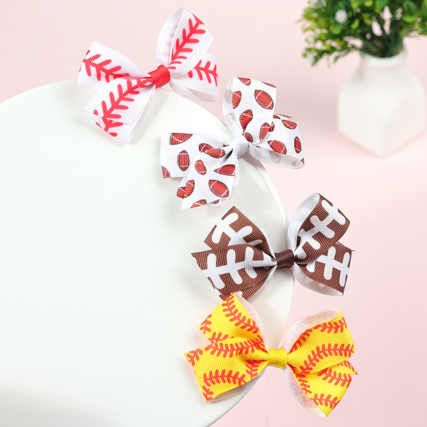 Kid's Cartoon Style Bow Knot Polyester Hair Clip display picture 7
