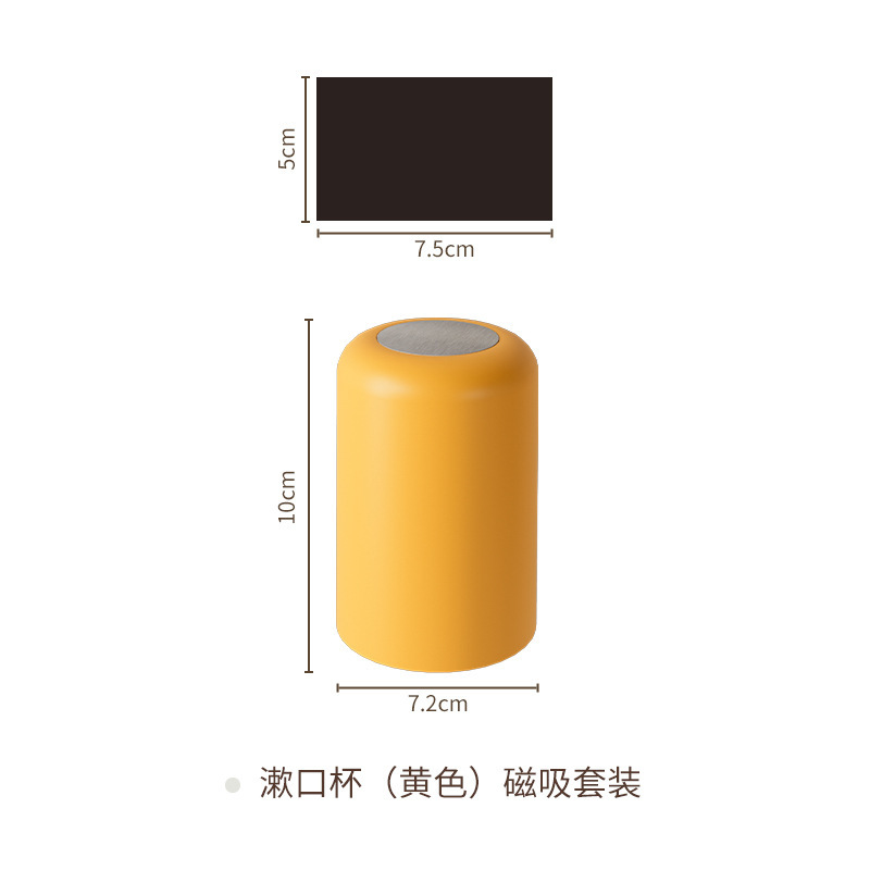 ミラーキャビネット磁気歯ブラシホルダー、4人家族用マウスウォッシュカップ、壁掛け歯ブラシカップ、パンチフリー排水収納ラック|undefined