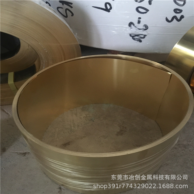 H62黄铜卷 铜含量60-63% 环保黄铜带h62 抗拉强度410-630Mpa