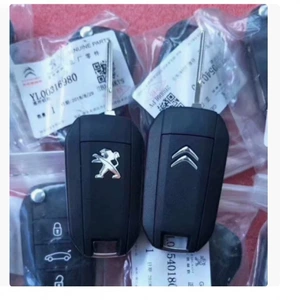 Suitable for Peugeot -407.999999999% off Stack Key Logo 301 4008 New 408 Car 2008 Remote Control 46 Chip Original