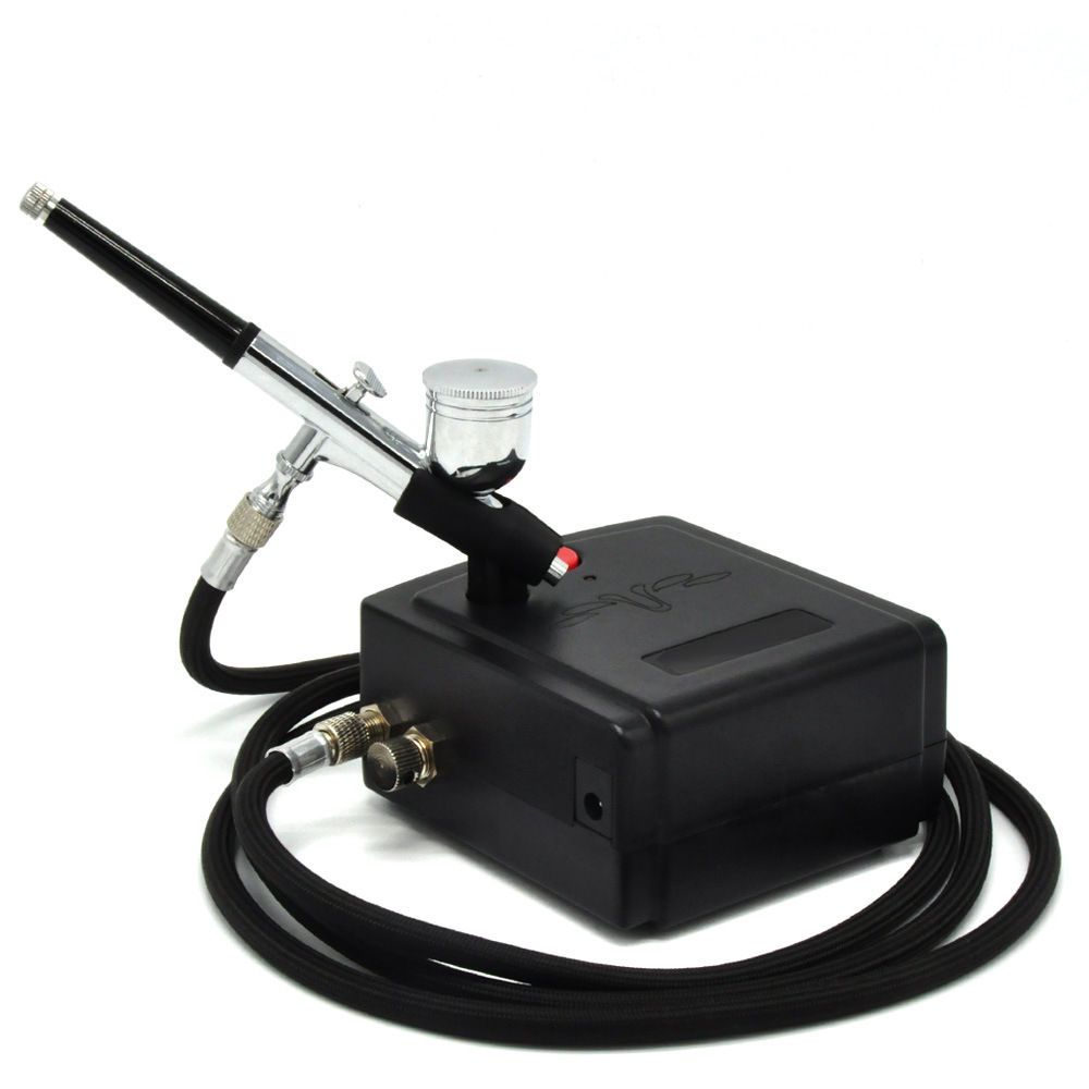 HC-22 Mini Hava Kompressor Dəsti Airbrush və Boya Üçün