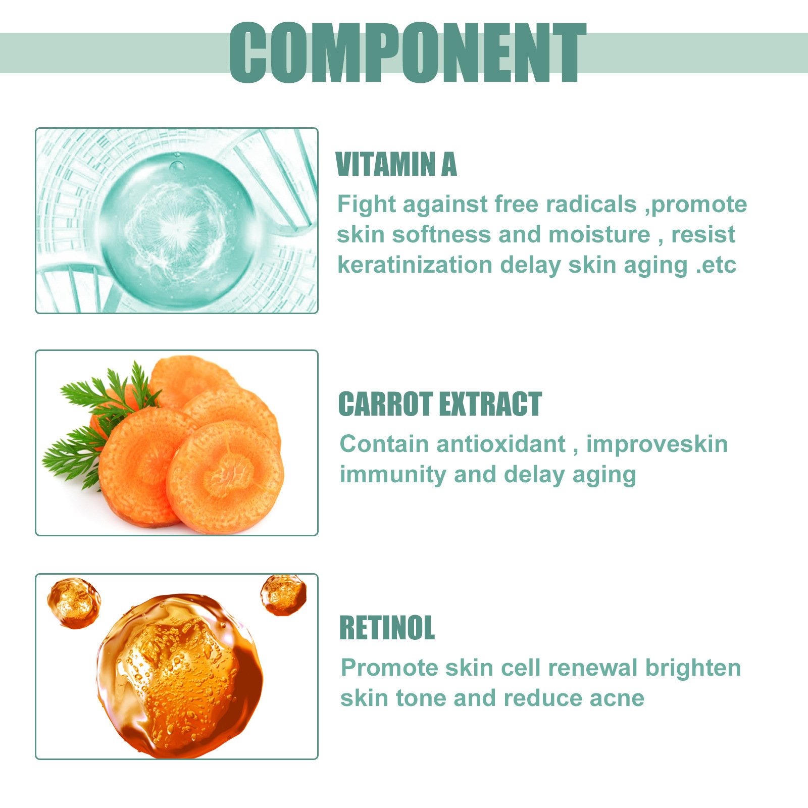 Το Jayswing essence ρετινόλης μειώνει τις λεπτές γραμμές, συσφίγγει το πρόσωπο, φωτίζει, συσφίγγει, ελαστικότητα, τρυφερότητα, αντιστέκεται_voghion.com