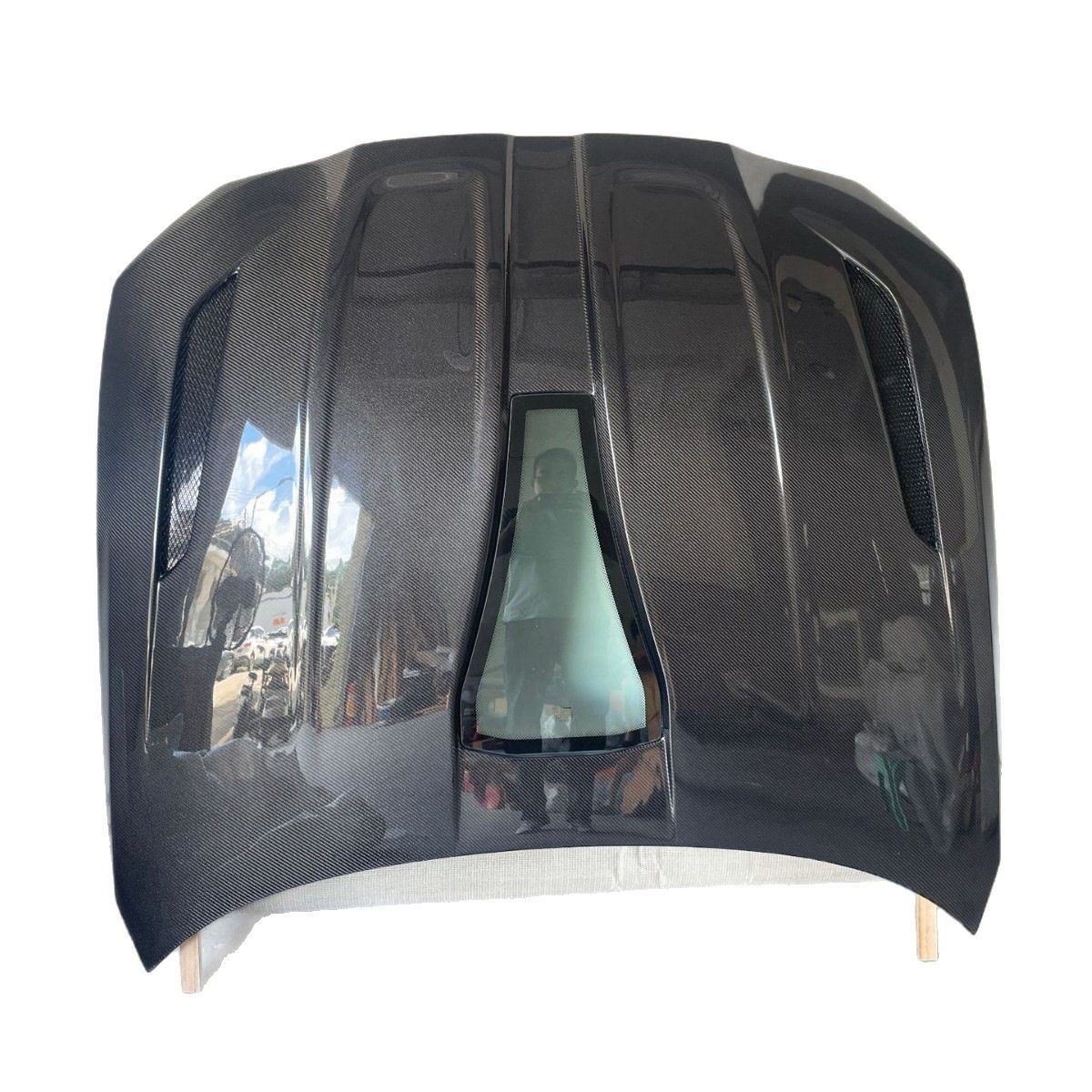 Suitable for Bmw M3 M4 Carbon Fiber Hood Imp Model Transparent Engine Hood G80 G82 Engine Hood Front Hood