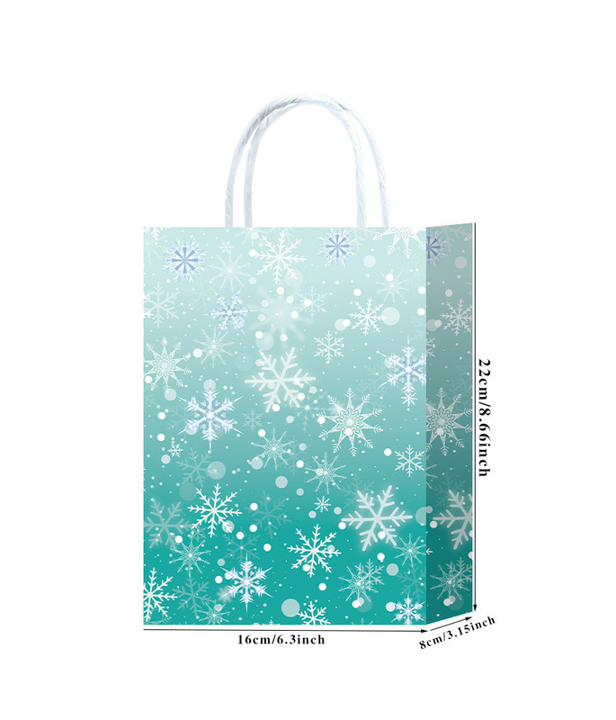 メーカーの新型アマゾン雪花8種類のクラフト紙紙袋手提げ袋ギフトバッグ共通紙袋クラシックファッション|undefined