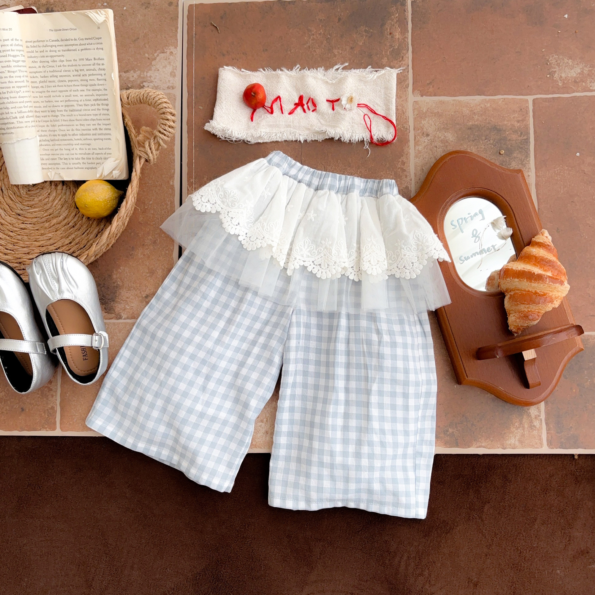 Conjunto de Tres Piezas Youhe para Bebé Niña, Traje Elegante para el Primer Cumpleaños, Estilo Veraniego 2026, Ideal para Salidas