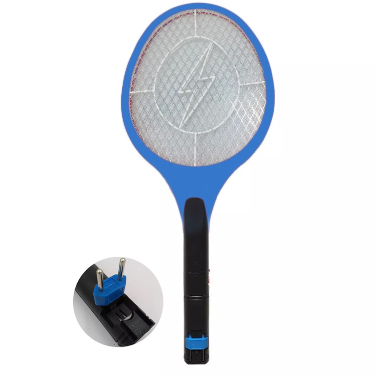 Venta caliente transfronteriza eléctrica mosquito swatter Brasil enchufe recargable mosquito swatter potente hogar mosquito swatter venta al por mayor
