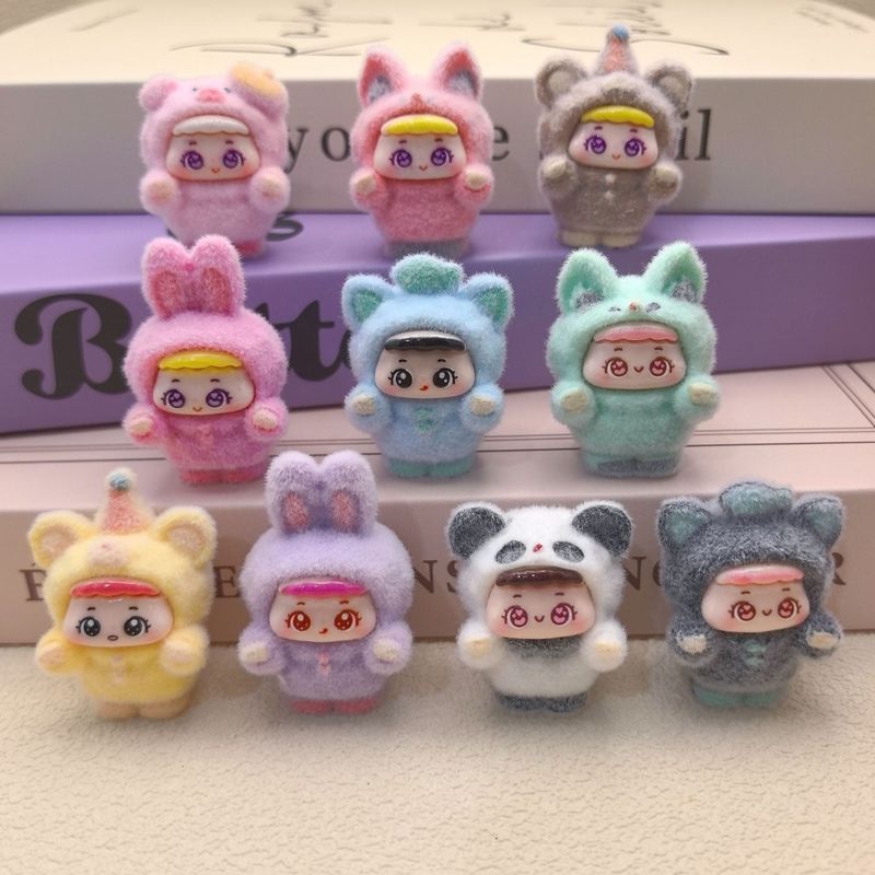 電気メッキいたずらハグブラインドバッグかわいい diy ジュエリーペンダントデスクトップ車の装飾品樹脂アクセサリー卸売|undefined