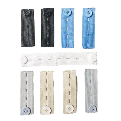 Original elastic waistband extender for pregnant women, overweight men, adjustable size pants extender