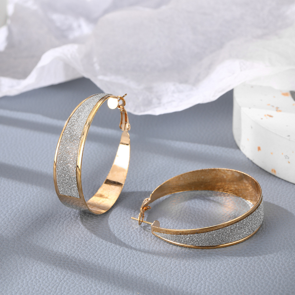 Exaggerated Round Earrings - Must-have Jewelry