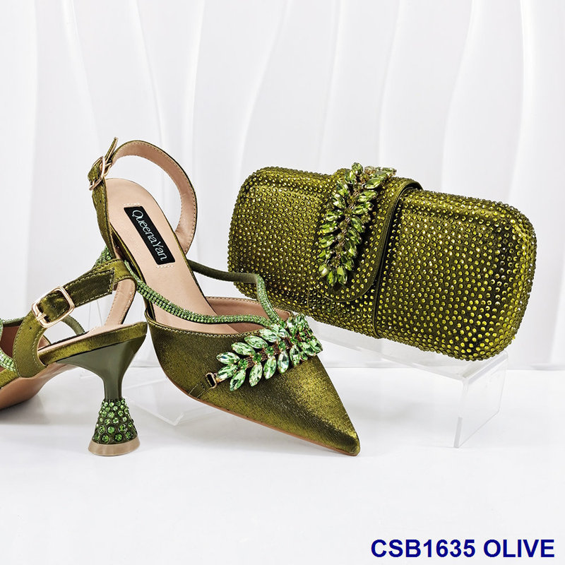 Large Rhinestone Elastic Band Pointed-Toe High-Heeled Sandals Paired with a Full Rhinestone Crystal Party Bag Set Shoes Match Bag Large Rhinestone Elastic Band Pointed-Toe High-Heeled Sandals Paired with a Full Rhinestone Crystal Party Bag Set Shoes Match Bag