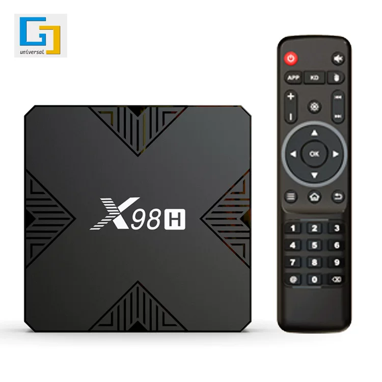 Рекомендуемый X98H H618 Set-top Box Android 12.0, ТВ-бокс 5G Wi‑Fi, BT, 4K