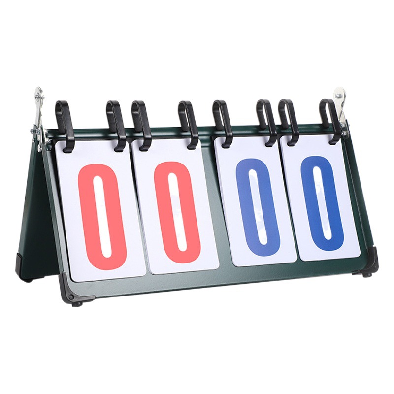 Flip scoring device basketball football game scoring device table tennis digital flip counting points scoring board wholesale