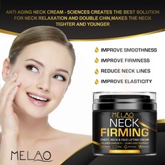 MELAO Cross-border Amazon Fading Neck Lines Firming Skin Neck Cream Nourishing Care Neck Essence Neck Cream Wholesale