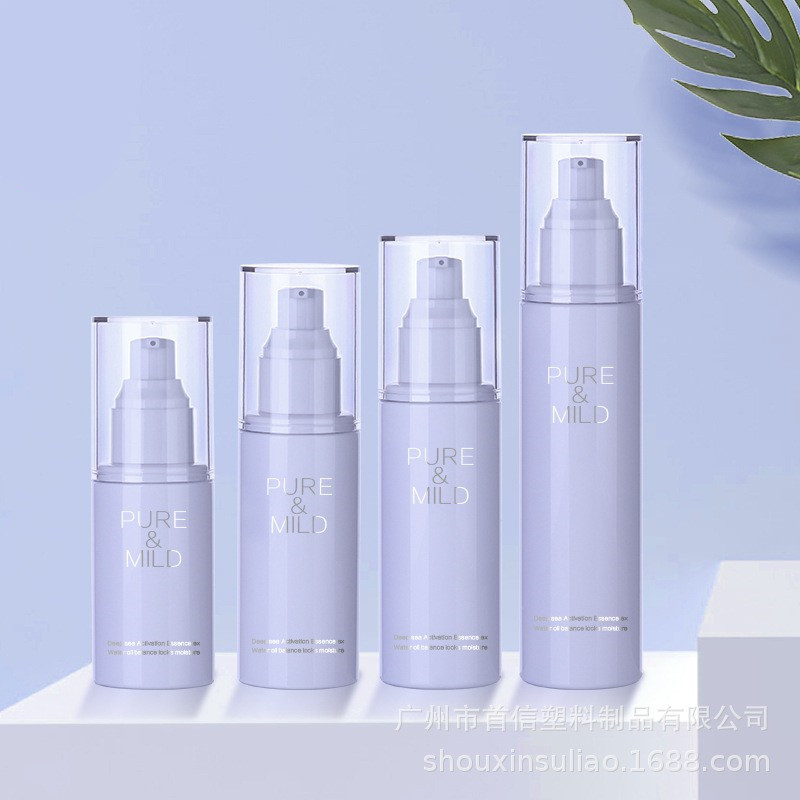 80 100 200ml全罩喷雾瓶 液体乳液分装瓶  爽肤水塑料按压瓶PET瓶