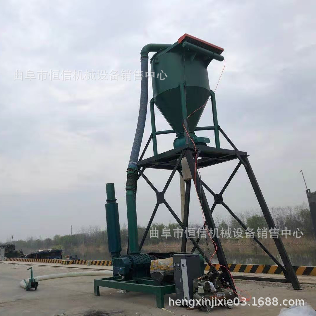 风送型煤灰库房气力吸灰机生产厂家 铁路集装箱气力卸灰机zcjb